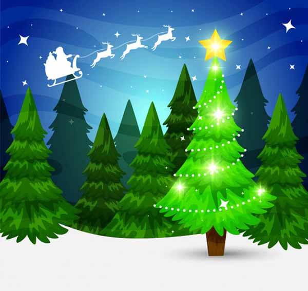 El  pino de Navidad
